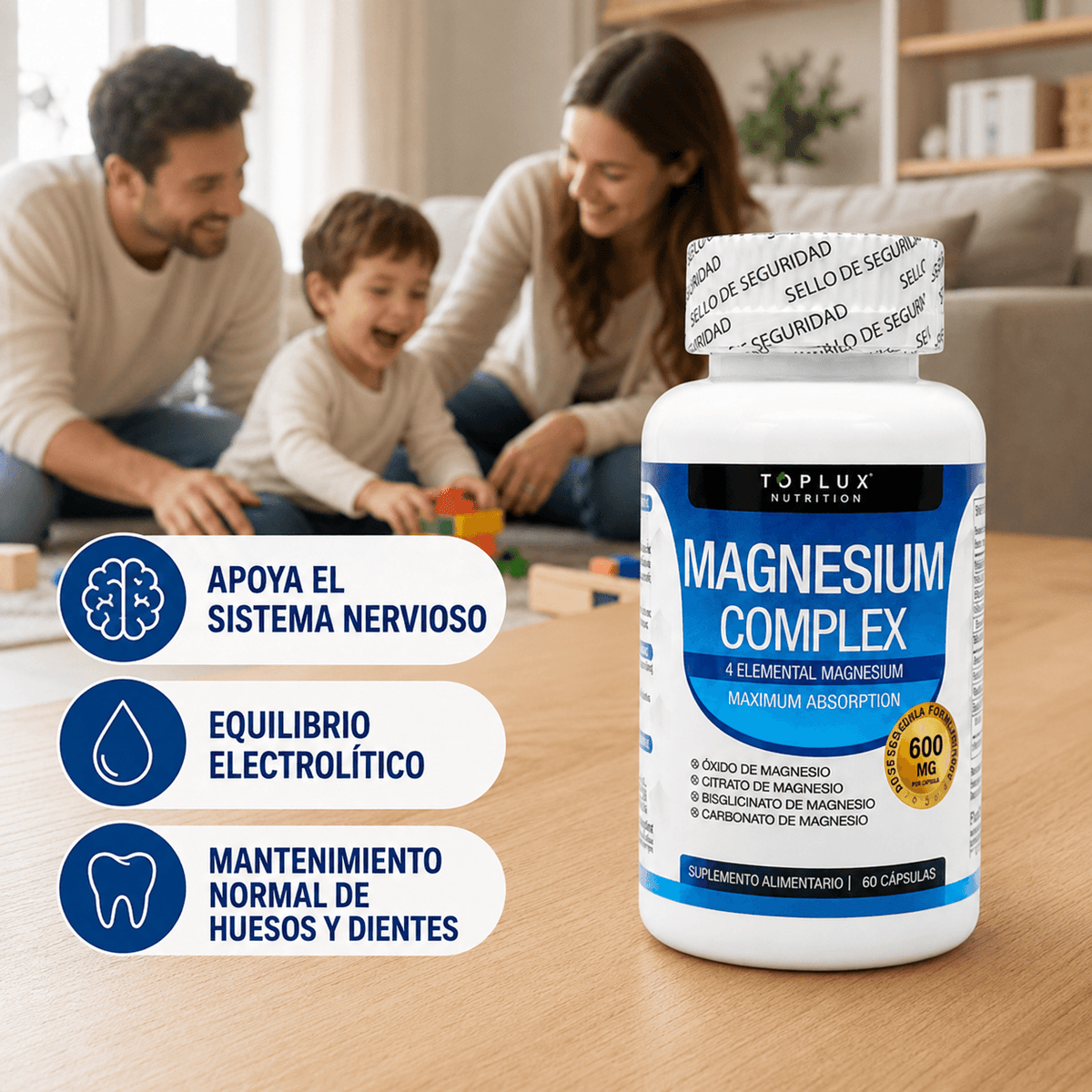 MAGNESIO COMPLEX 600MG