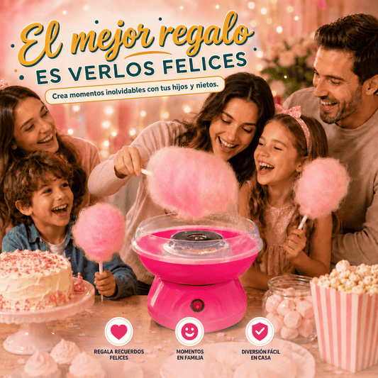 Máquina Portátil de Algodón de Azúcar
